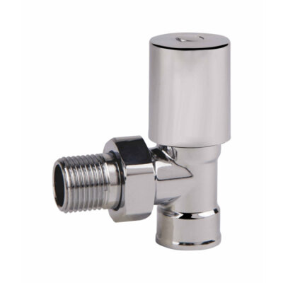 Кран радіаторний SD Forte 1/2&quot; кутовий хром SF234W15
