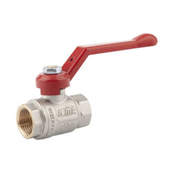 Кран кульовий Icma 1&quot; 1/2 прямий №350 - зображення 1