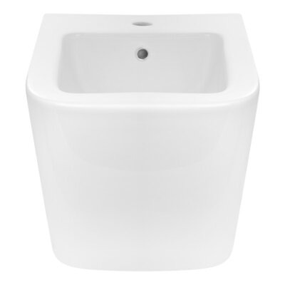 Біде підвісне Qtap Crow 520х360х290 White QT05555370W - зображення 3