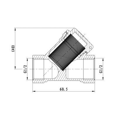Фільтр SD Forte 1/2&quot; для води SF124W15 - зображення 2