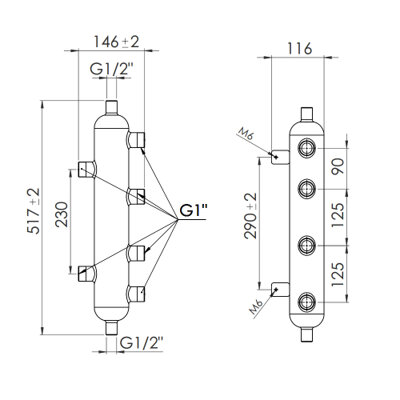 Гідрострілка SD Forte 1&quot; 75 кВт SF29375 - зображення 2