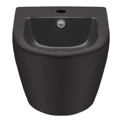 Біде підвісне Qtap Robin 495х370х325 Matt black QT1355046FMB - зображення 3