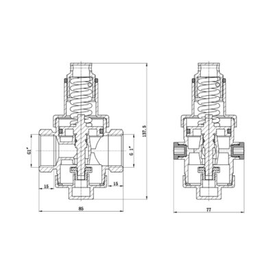 Редуктор SD Forte 1&quot; SF242W25 - зображення 2