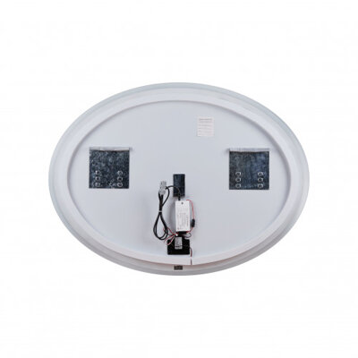 Дзеркало Qtap Virgo 780х580 з LED-підсвічуванням Touch, димер, рег. яскравості QT18783502W - зображення 5