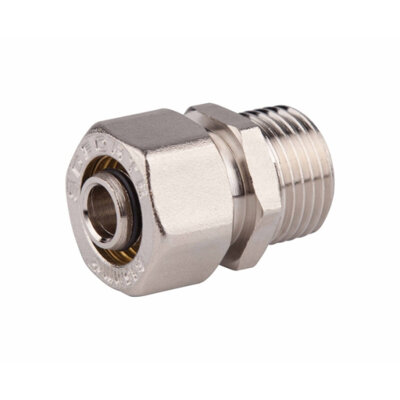 Перехідник обтискний SD Plus 20х1/2&quot; ЗР SD154W2015