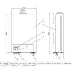 Колонка газова димохідна Thermo Alliance JSG20-10ETP18 10 л Silver - зображення 2