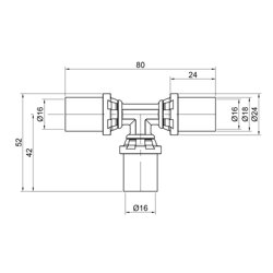Трійник прес Icma 16 №406 - зображення 2