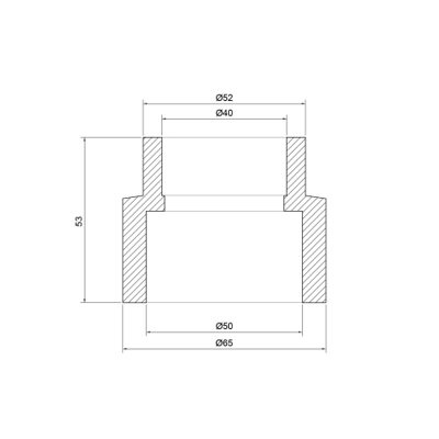 Муфта PPR Thermo Alliance 50х40 - зображення 2