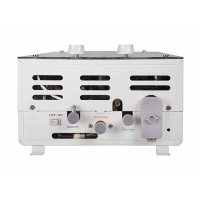 Колонка газовая дымоходная Thermo Alliance JSD20-10GC 10 л панель из стекла с рисунком горы (16686) - изображение 6