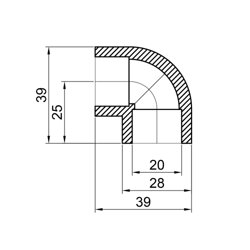 Кутик PPR Thermo Alliance 20, 90° - зображення 2