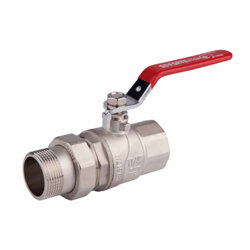 Кран кульовий &quot;Американка&quot; SD Forte 1&quot; 1/4 прямий SF220W32 - зображення 1
