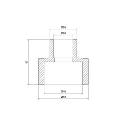 Муфта PPR Thermo Alliance 40х20 - зображення 2