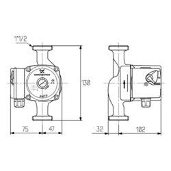 Насос Grundfos Icma 25/40 №P320 (10041) - изображение 2