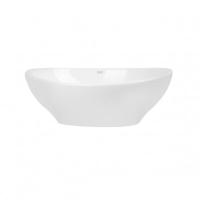 Раковина-чаша Qtap Dove 420x330x150 White з донним клапаном QT06113078W - зображення 3