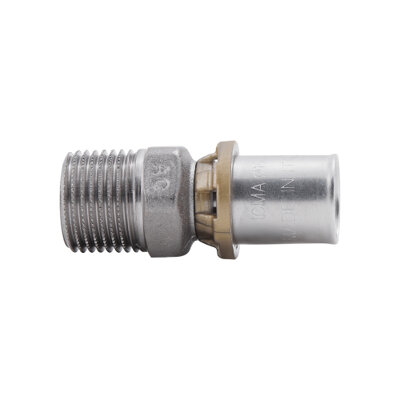 Перехідник прес Icma 16х1/2&quot; ЗР №402 - зображення 3