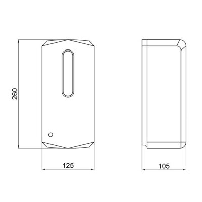 Дезінфектор Qtap Pohodli 6V безконтактний QT170WH42923 White (Zdraví) - зображення 2