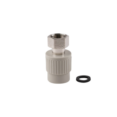 Муфта PPR Thermo Alliance з накидною гайкою 25х3/4&quot; - зображення 3