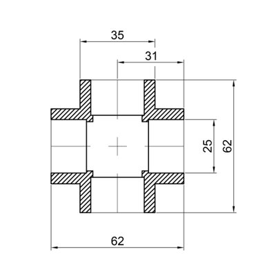 Хрестовина PPR Thermo Alliance 25 - зображення 2