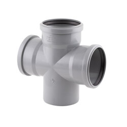Хрестовина каналізаційна TA Sewage 110, 90° - зображення 1