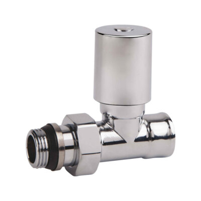 Кран радіаторний SD Forte 1/2&quot; з антипротіканням прямий хром SF237W15