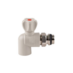 Кран шаровой радиаторный PPR Thermo Alliance 25х3/4&quot; угловой (20606) - изображение 3