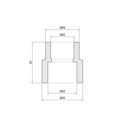 Муфта PPR Thermo Alliance 25х20 (20423) - изображение 2