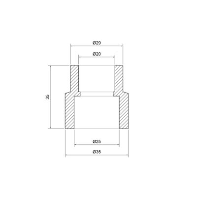 Муфта PPR Thermo Alliance 25х20 (20423) - изображение 2