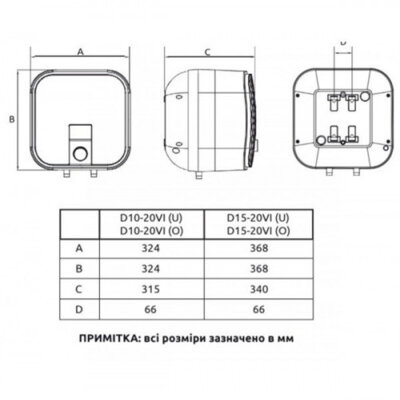 Водонагрівач MIDEA D10-20VI(O) - зображення 7