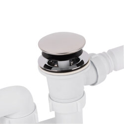 Сифон для ванны Lidz (WHI) 60 03 V002 02 с ревизией (выход 50 мм) (24094) - изображение 4