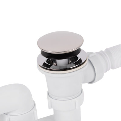 Сифон для ванны Lidz (WHI) 60 03 V002 02 с ревизией (выход 50 мм) (24094) - изображение 4