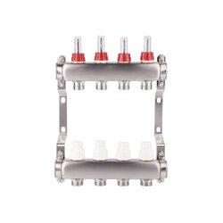 Купить Колектор з витратомірами SD Plus 1&quot; 4 виходи SD0044