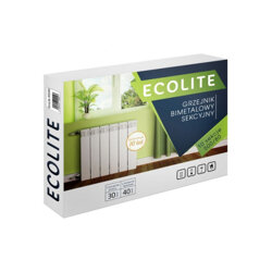 Радіатор біметалічний Ecolite 500/80 1,16 кг - зображення 3