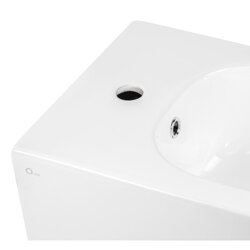 Біде підвісне Qtap Jay 520х360х320 White QT07555376W - зображення 5