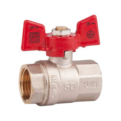 Купить Кран кульовий SD Plus 1/2&quot; ВР для води (метелик) SD602NW15PN40