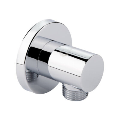 Подключение для шланга Qtap Spojeni округлое QTCRMB030 Chrome (15454)