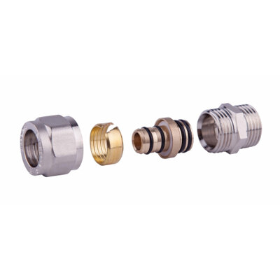 Муфта обтискна SD Forte 20х3/4&quot; ЗР SF172W2020