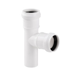 Трійник каналізаційний TA Sewage 32, 90° - зображення 1