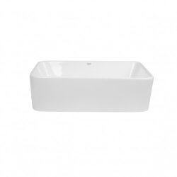 Раковина-чаша Qtap Tern 480х370х135 White с донным клапаном QT17112074W (28640) - изображение 3