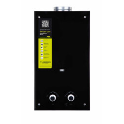 Колонка газова димохідна Thermo Alliance JSD20-10GD 10 л панель скляна Black - зображення 1