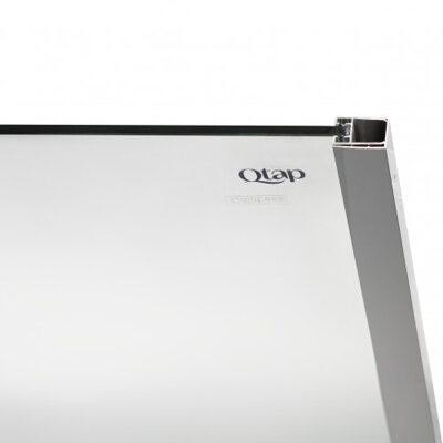 Душова перегородка Qtap Walk-In Glide CRM2012.C8 120х190 см, скло Clear 8 мм, покриття CalcLess - зображення 13