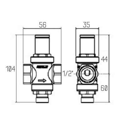 Редуктор Icma 1/2&quot; №247 - зображення 2