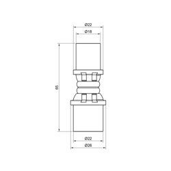 Муфта прес Icma 20х16 №400 - зображення 2