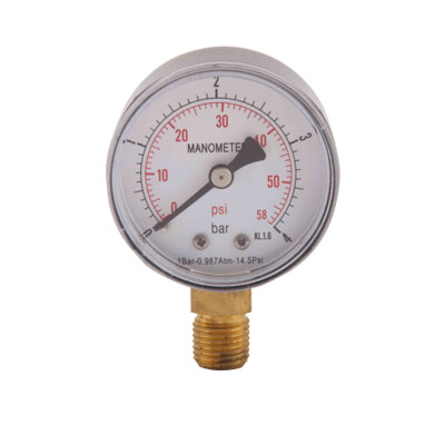 Манометр SD Plus 50 мм 1/4&quot;, нижнє підмикання SD1704B
