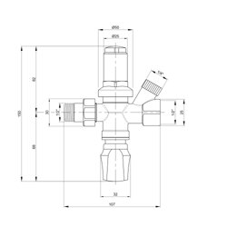 Підживлюючий клапан Icma 1/2&quot; №249 - зображення 2
