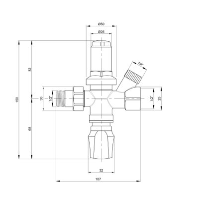 Підживлюючий клапан Icma 1/2&quot; №249 - зображення 2