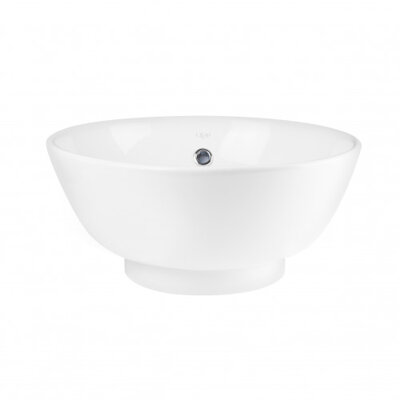 Раковина-чаша Qtap Robin 383х383х175 White с донным клапаном QT1311L408W (28569) - изображение 4