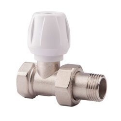 Кран радіаторний Icma 1/2&quot; прямий №813 - зображення 1