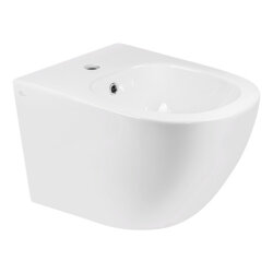 Біде підвісне Qtap Jay 520х360х320 White QT07555376W - зображення 1