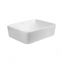 Раковина-чаша Qtap Tern 480х370х135 White с донным клапаном QT17112074W (28640) - изображение 4